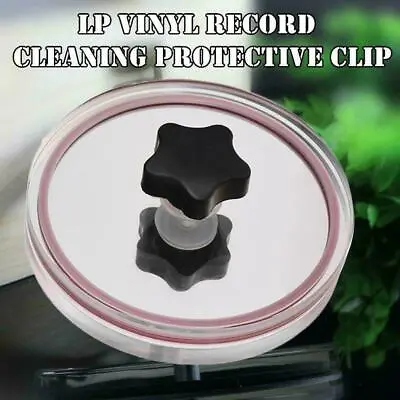 Kaufen 1*Label Saver Record Cleaner Vinyl Cleaning Protector 2021 Care Clamp Cover D4Y5 • 20.81€