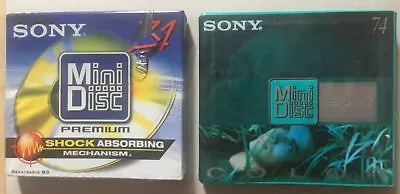 Kaufen Sony Minidisc 2 Stück Unbenutzt,verschweißt  • 13.98€
