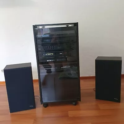 Kaufen Sanyo Stereo Music System, HIFI Stereoanlage, Mit Boxen Und Reck TOP • 120€