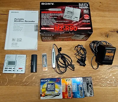 Kaufen Sony MZ-R90 MiniDisc Walkman With Original Box • 199.99€
