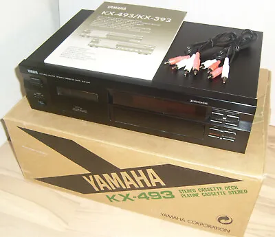 Kaufen Yamaha Kassettenrecorder Cassette Deck KX-493 GF Head Stabilisator Dolby NR Usw. • 170€