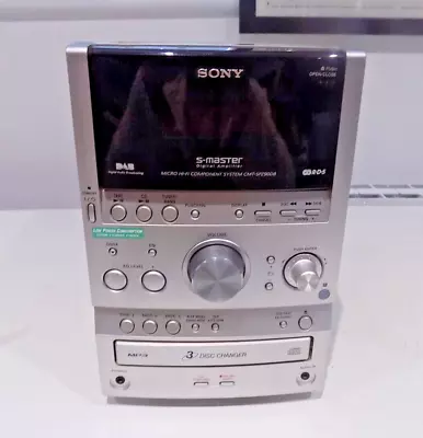 Kaufen Sony HCD-SPZ90DAB Compact Disc CD Deck Receiver Silber DEFEKT Als ERSATZTEIL Verkauft • 22.27€