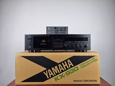 Kaufen Yamaha KX-930 Kassettendeck Tapedeck * FB & BDA & OVP * Made In Japan * • 499€