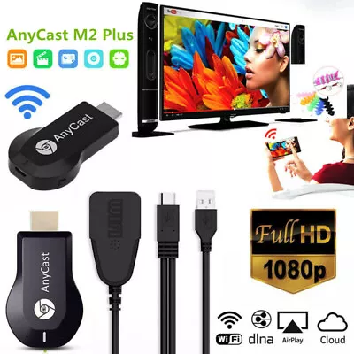 Kaufen HD 1080P HDMI Adapter Drahtlos Anycast WiFi Display Dongle Airplay Miracast DLNA • 10.63€