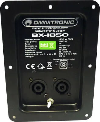 Kaufen Frequenzweiche BX-1850 Mit Anschlußfeld • 8.79€