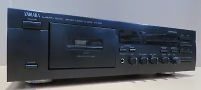 Kaufen Yamaha KX-380 Stereo Kassetten Tapedeck Schwarz 90s Hifi Mit Funktion • 40€