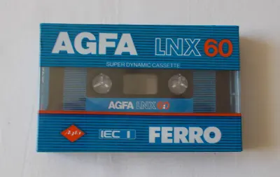 Kaufen Audio MC Leerkassette - AGFA - LNX 60 - NEU • 9.99€