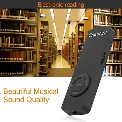 Kaufen Mini MP3 Player Portable Strip Sport Lossless Sound Support 64GB TF Card Digital • 5.83€