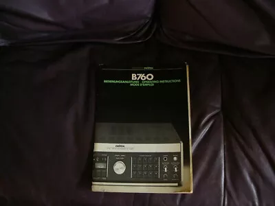 Kaufen Originale Revox Bedienungsanleitung  B760 • 18€