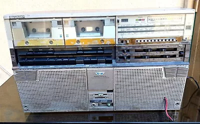 Kaufen Sharp GF 666H Boombox Ghettoblaster Radio Portatile Vintage  • 35€