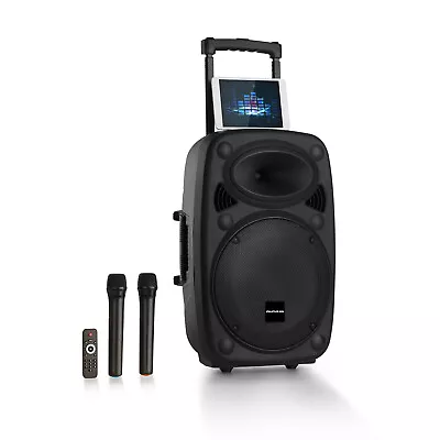 Kaufen Portable Anlage 12  Subwoofer Veranstaltung Bühnen Sound Box USB Bluetooth Mikro • 311.99€