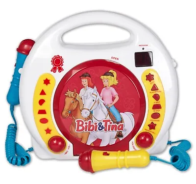 Kaufen Bibi & Tina Edition - Tragbarer Kinder CD Player Mit Mikrofon VERPACKUNGSSCHADEN • 34.99€
