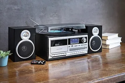 Kaufen Kompaktanlage Mit DAB+ Stereoanlage CD Plattenspieler Radio MP3 USB SD AUX • 169.90€