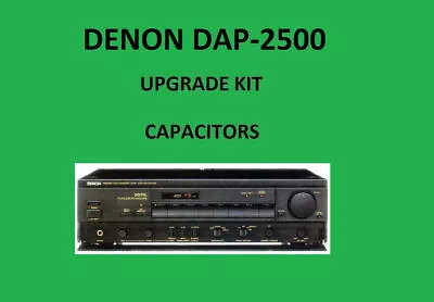 Kaufen Stereo-Vorverstärker DENON DAP-2500 Reparatursatz - Alle Kondensatoren • 97.68€