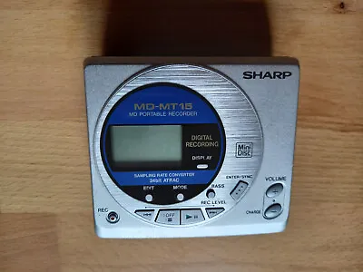 Kaufen Sharp MD-MT15 Portable MD Minidisc Recorder, Defekt, Ohne Netzteil • 30€