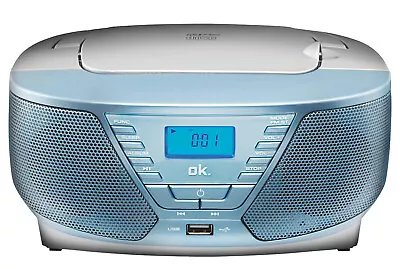 Kaufen OK. ORC311 - BL Tragbarer Radiorecorder, Hellblau • 49.99€