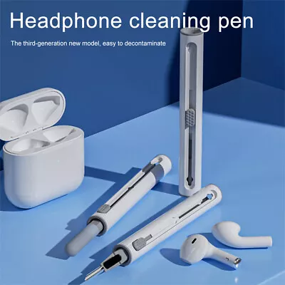 Kaufen Bluetooth Ohrhörer Etui Reiniger Kit Reinigungsstift Weiche Bürste Für Airpods Pro 1 2 • 5.29€