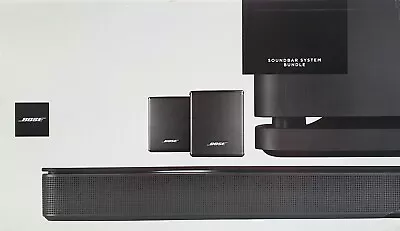 Kaufen Bose Bundle 500 Stereo Soundbar (Set Aus Soundbar 500 + Bass 500 + Rear Speaker) • 729.99€