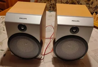 Kaufen Philips 2 Wege Hifi Lautsprecher Kompaktlautsprecher Regallautsprecher 6 Ohm • 44.90€