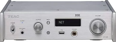 Kaufen Teac NT-505 Netzwerk-Spieler/USB-D/A-Wandler Mit Kopfhörerverstärker, Silber • 1,399€