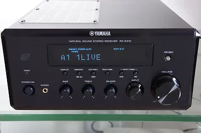 Kaufen Yamaha RX-E410 Stereo-Receiver PianoCraft Schwarz • 109.90€