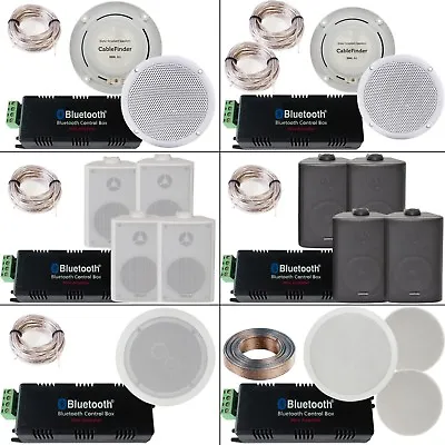 Kaufen SMART HOME Mini Bluetooth Verstärker & Lautsprecher Kits Wireless Stereo HiFi Amp • 64.86€