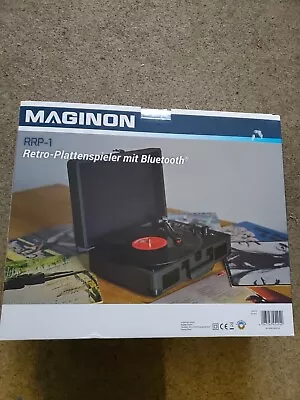 Kaufen Maginon RRP-1 Retro Plattenspieler Mit Bluetooth® Umwandlung MP3 USB Neu Ovp • 50€