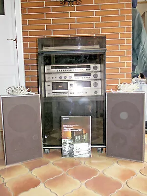 Kaufen HiFi-Anlage Stereo-System 150 Mit Turm 2x3Wege Bassreflex Boxen Siemens Vintage • 140.46€