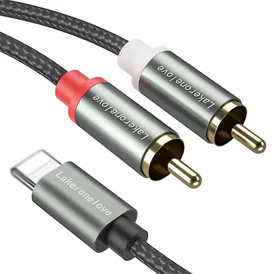 Kaufen (1-2M) Lightning Auf Cinch Kabel, RCA Auf Ios Adapter 2RCA Lightning Audio Kabel • 15.99€