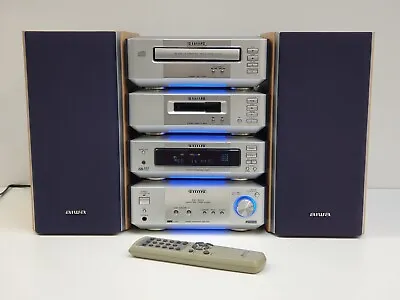 Kaufen AIWA XR-M99 FX DX LM99 TX Compact ANLAGE CD Kassette Radio HIFI Stereo Anlage • 199.99€