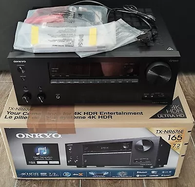 Kaufen ONKYO TX-NR676E AV Receiver - 7.2 - 165 W/Kanal - Dolby Atmos - Defekt • 219€