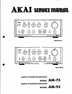 Kaufen Akai  Service Manual  Für AM-75/95 Copy Englisch • 12.50€
