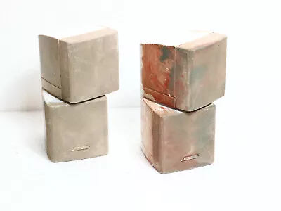 Kaufen 2x Bose Doppelcube Acoustimass Lautsprecher Satelliten Cube Lifestyle Würfel • 45€