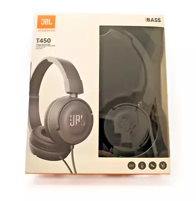 Kaufen JBL T450 Kabelgebundene On-Ear Kopfhörer - Schwarz • 24.90€