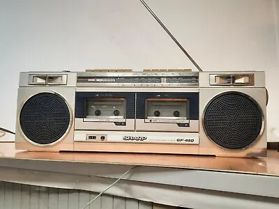 Kaufen Guter 4Band Sharp GF450H Stereo Radio-Tape Recorder, Kofferradio, 80s, RARITÄT • 169€