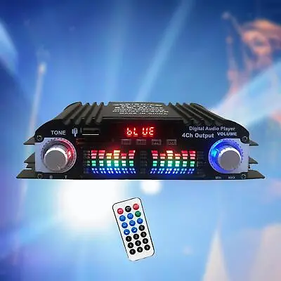 Kaufen HiFi-Stereo-Leistungsverstärker FM  USB-Audioempfänger Für Heimkino-Partys • 30.90€