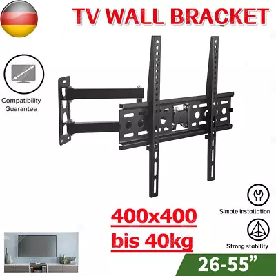 Kaufen TV Wandhalterung Wandhalter 26-55 Zoll Schwenkbar Neigbar 26 37 40 43 55 Zoll • 14.89€