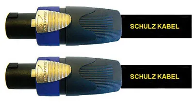 Kaufen Schulz AKA 2 Speakonkabel 2 Meter Lautsprecherkabel 4-polig 4x 2,5 Mm Neutrik • 32.40€