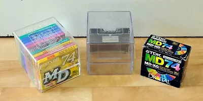 Kaufen NEU! 11x Maxell Und TDK MiniDisc MD74 74 Min Made In Japan Mit Original Box • 2.50€