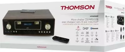 Kaufen Thomson Bluetooth Kompaktanlage MIC256IDABBT MP3 Qi-Charger DAB+ Radio TH380262 • 179.99€