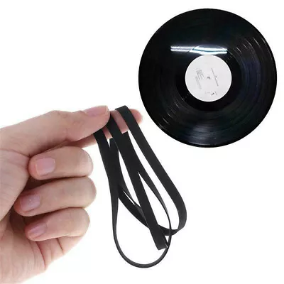 Kaufen Gummi Antriebsriemen Plattenspieler Übertragungsriemen Ersatz Für Phono Band CD • 3.20€