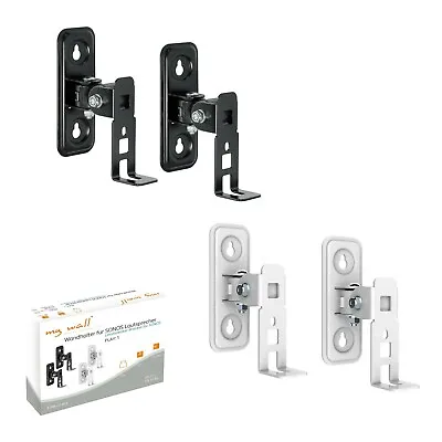 Kaufen 2x Lautsprecher Wandhalter Für SONOS PLAY 1 Halter Wandhalterungen Halterung Box • 14.30€