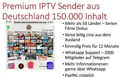 Kaufen Formuler Android IP Home TV Kanäle Medien-Streamer Smart TV Stick Mag Box 12Mon • 99€