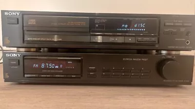 Kaufen Sony CDP-670 CD-Spieler & Sony ST-S110 Stereo Digital Synthesizer Tuner HiFi • 60€