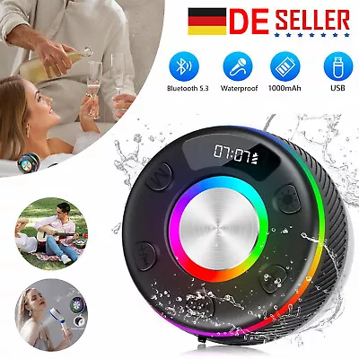 Kaufen Tragbare Bluetooth Lautsprecher Duschlautsprecher Musikbox Stereo Mit Saugnapf • 24.99€