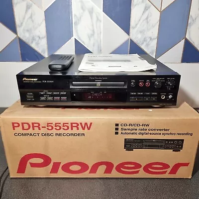 Kaufen Pioneer PDR-555RW CD-Recorder/Player Mit OVP, Handbuch & Fernbedienung - REPARATUREN • 116.53€