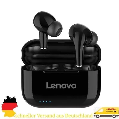 Kaufen Kopfhörer Bluetooth 5.0 Lenovo LP1s Ohrhörer Headset Touch Control Mit Ladebox.. • 19.99€