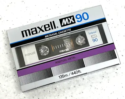Kaufen Maxell MX 90 Type IV Position Metal MC Audio Cassette Tape Japan Neu/OVP/Sealed! • 89.50€