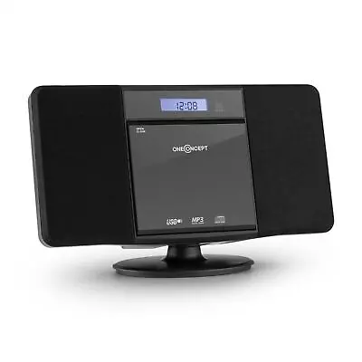 Kaufen Stereo Anlage Kompakt CD Player Wandmontage Bluetooth Radio MP3 USB Uhr CD WMA • 59.99€