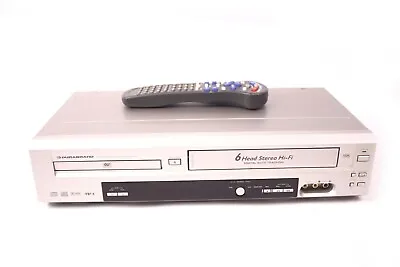 Kaufen DURABRAND H9531 VHS 6 Kopf Hifi Stereo Videorecorder Mit DVD/CD Player Silber • 69.95€